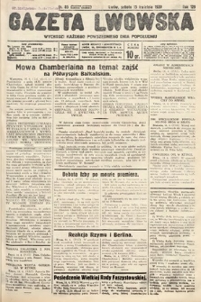 Gazeta Lwowska. 1939, nr 85