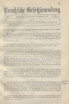 Preußische Gesetzsammlung. 1935, Nr. 5 (28 Februar)