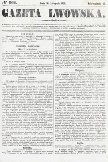 Gazeta Lwowska. 1859, nr 261