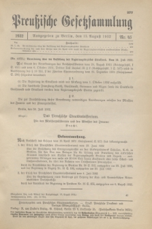 Preußische Gesetzsammlung. 1932, Nr. 45 (13 August)