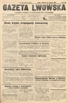Gazeta Lwowska. 1939, nr 182