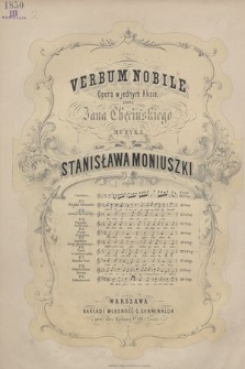 Verbum nobile : opera w jednym akcie. No. 2, Arioso Serwacego