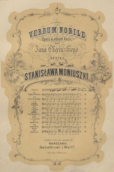 Verbum nobile : opera w jednym akcie. No. 5, Duettino