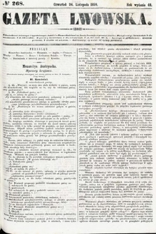 Gazeta Lwowska. 1859, nr 268