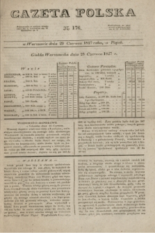 Gazeta Polska. 1827, N. 176 (29 czerwca)