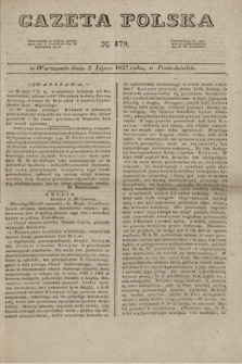 Gazeta Polska. 1827, N. 179 (2 lipca)