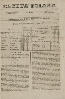 Gazeta Polska. 1827, N. 180 (3 lipca)