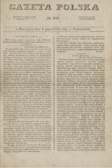 Gazeta Polska. 1827, N. 186 (9 lipca)