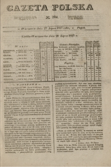 Gazeta Polska. 1827, N. 204 (27 lipca)