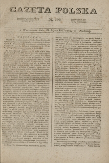 Gazeta Polska. 1827, N. 206 (29 lipca)