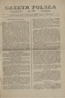 Gazeta Polska. 1827, N. 241 (2 września)