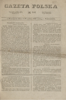 Gazeta Polska. 1827, N. 242 (3 września)