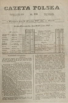 Gazeta Polska. 1827, N. 250 (11 września)