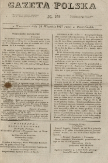 Gazeta Polska. 1827, N. 263 (24 września)