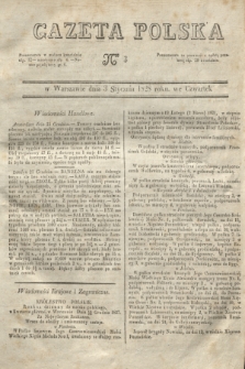 Gazeta Polska. 1828, № 3 (3 stycznia)