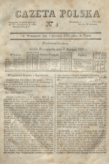 Gazeta Polska. 1828, № 4 (4 stycznia)