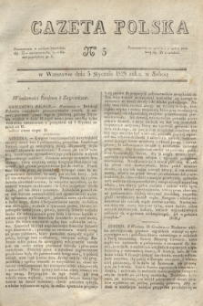 Gazeta Polska. 1828, № 5 (5 stycznia)