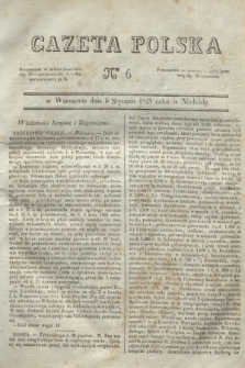 Gazeta Polska. 1828, № 6 (6 stycznia)