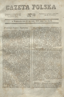 Gazeta Polska. 1828, № 23 (23 stycznia)