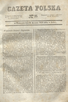 Gazeta Polska. 1828, № 26 (26 stycznia)