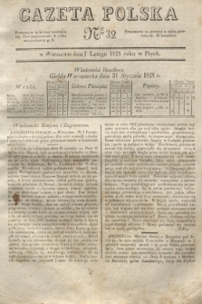 Gazeta Polska. 1828, № 32 (1 lutego)