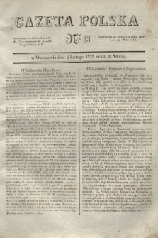 Gazeta Polska. 1828, № 33 (2 lutego)