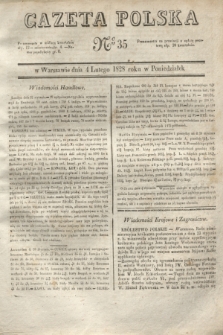 Gazeta Polska. 1828, № 35 (4 lutego)
