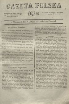 Gazeta Polska. 1828, № 38 (7 lutego)