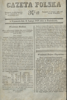 Gazeta Polska. 1828, № 42 (11 lutego)