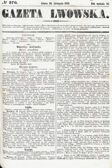 Gazeta Lwowska. 1859, nr 270