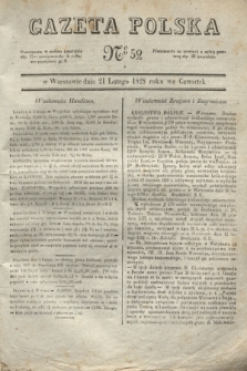 Gazeta Polska. 1828, № 52 (21 lutego)