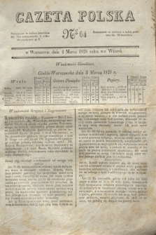 Gazeta Polska. 1828, № 64 (4 marca)