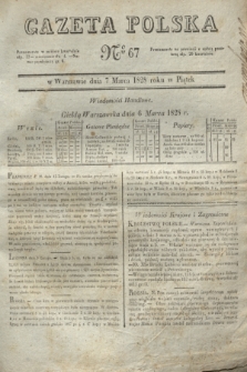 Gazeta Polska. 1828, № 67 (7 marca)