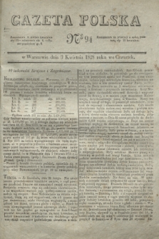 Gazeta Polska. 1828, № 94 (3 kwietnia)