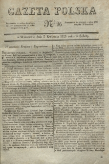Gazeta Polska. 1828, № 96 (5 kwietnia)