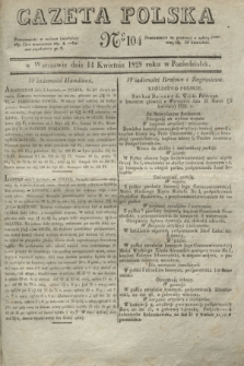 Gazeta Polska. 1828, № 104 (14 kwietnia)
