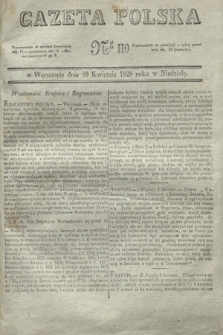 Gazeta Polska. 1828, № 110 (20 kwietnia)