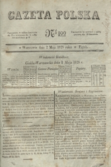 Gazeta Polska. 1828, № 122 (2 maja)
