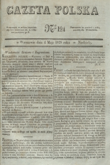 Gazeta Polska. 1828, № 124 (4 maja)