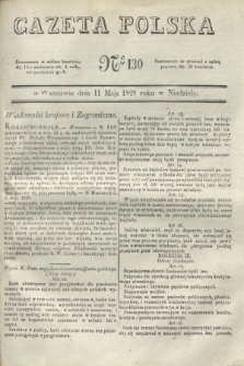 Gazeta Polska. 1828, № 130 (11 maja)