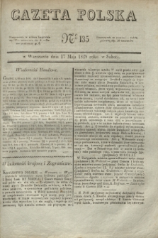 Gazeta Polska. 1828, № 135 (17 maja)