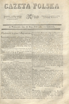 Gazeta Polska. 1828, № 140 (22 maja)