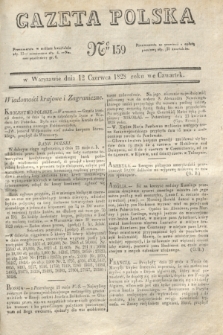 Gazeta Polska. 1828, № 159 (12 czerwca)