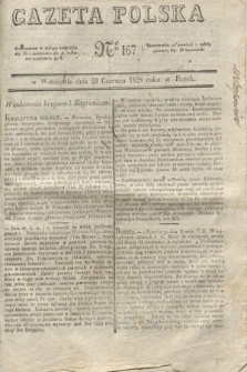 Gazeta Polska. 1828, № 167 (20 czerwca)