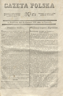 Gazeta Polska. 1828, № 173 (26 czerwca)