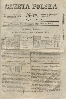 Gazeta Polska. 1828, № 175 (28 czerwca)