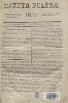 Gazeta Polska. 1828, № 177 (1 lipca)