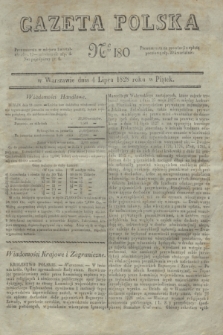 Gazeta Polska. 1828, № 180 (4 lipca)