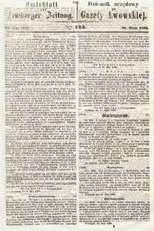 Amtsblatt zur Lemberger Zeitung = Dziennik Urzędowy do Gazety Lwowskiej. 1860, nr 124