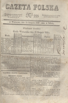 Gazeta Polska. 1828, № 229 (23 sierpnia)